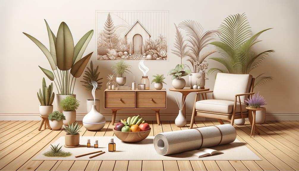 affordable wellness inspired home decor