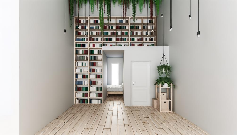 optimizing vertical storage space