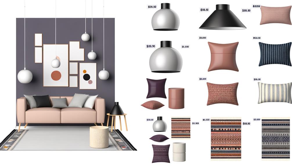 budget friendly online home decor