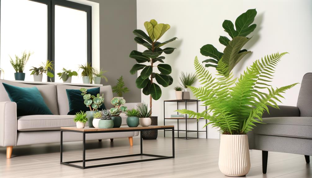 enhancing home decor with plants