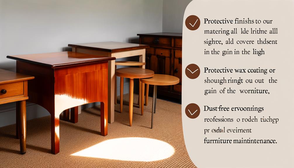 furniture refinishing maintenance advice