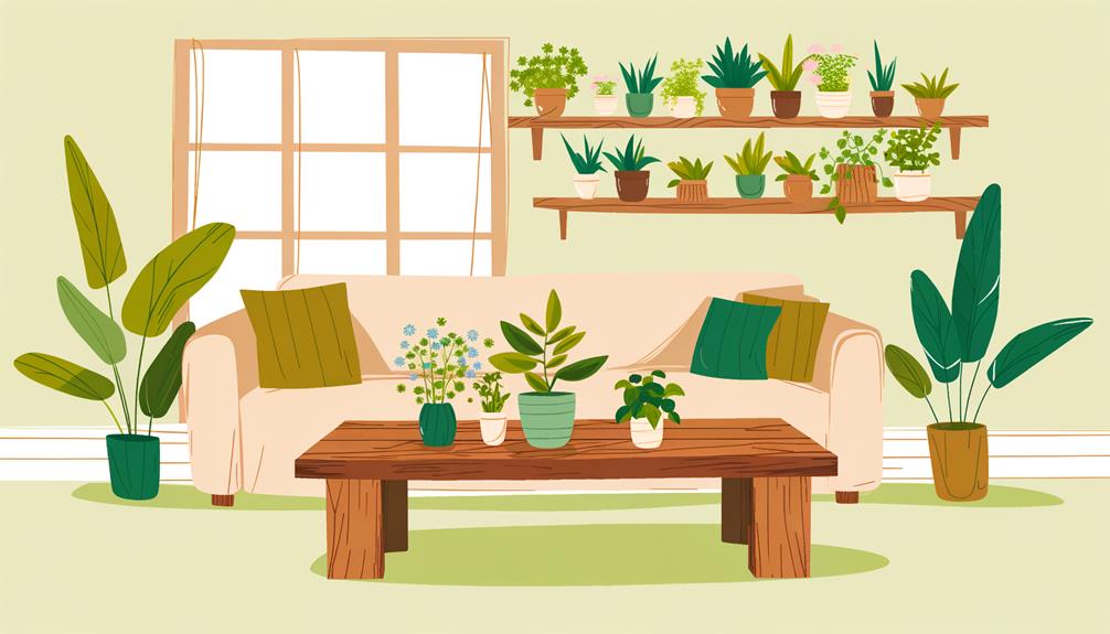incorporating plants for home