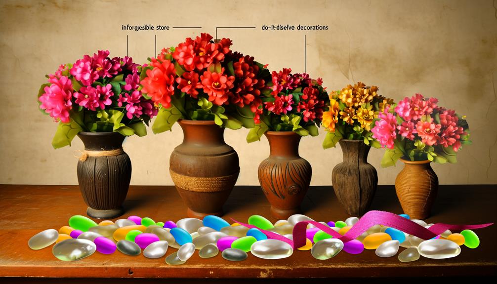 inexpensive floral decor options