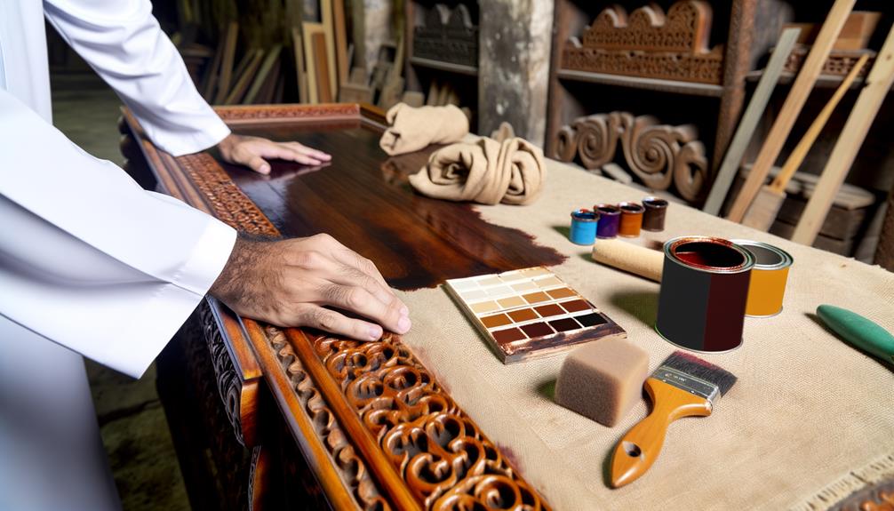 perfecting wood finish techniques